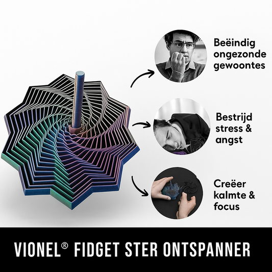 Vionel® - Fidget Ster Ontspanner