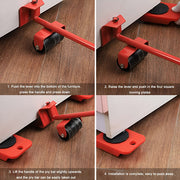 Vionel® - Meubelverplaatser Roller Set Gemakkelijk Pro