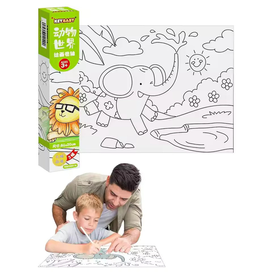 Vionel® - Kleurrol Montessori Avontuur