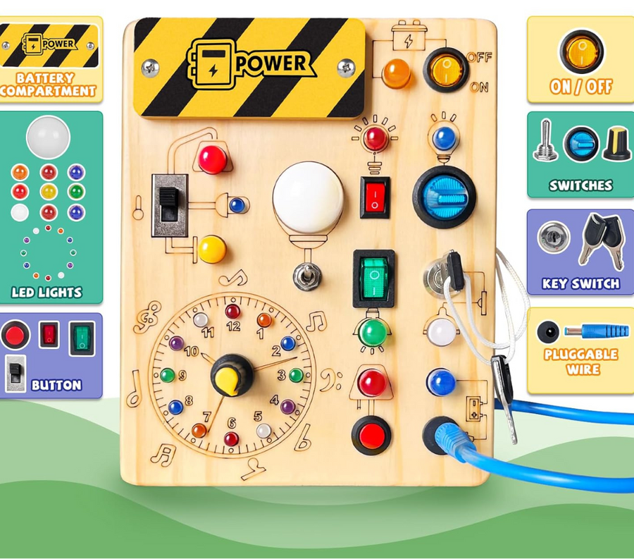 Vionel® - Montessori Speelbord voor Blije, Nieuwsgierige Kids