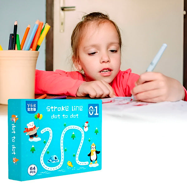 Vionel® - Speels Schrijfboek Voor Nieuwsgierige Kind