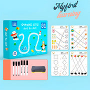 Vionel® - Speels Schrijfboek Voor Nieuwsgierige Kind