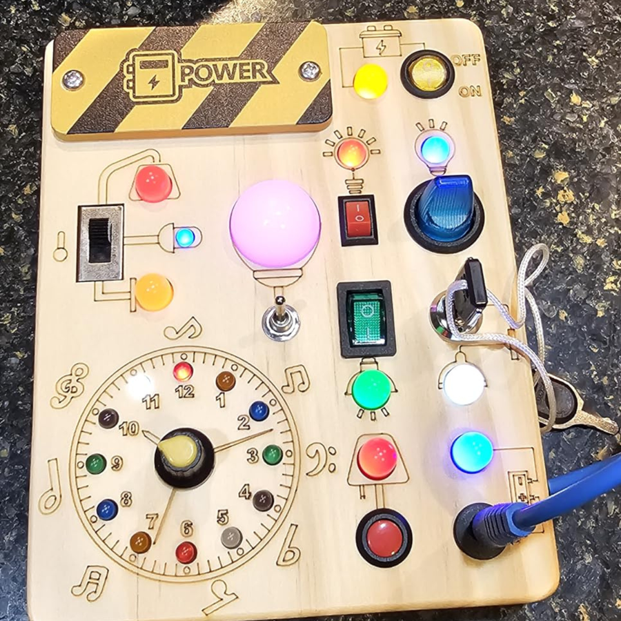 Vionel® - Montessori Speelbord voor Blije, Nieuwsgierige Kids