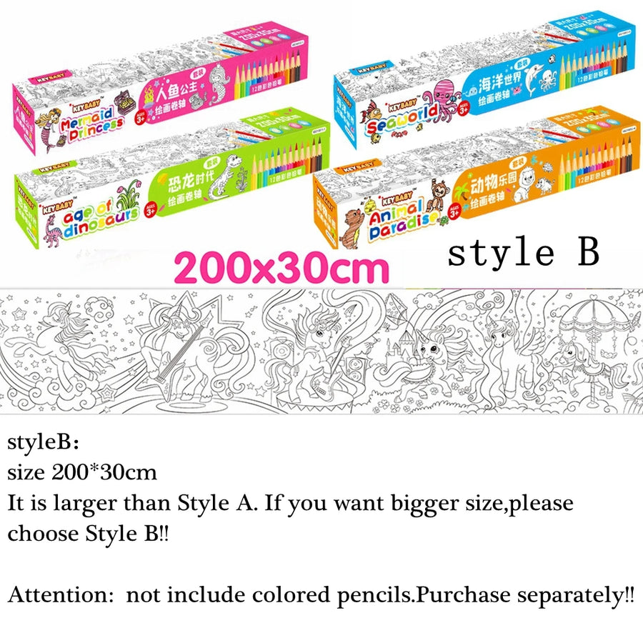 Vionel® - Kleurrol Montessori Avontuur